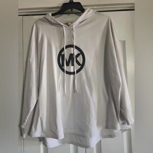 Michael Kors Classic White Lightweight Sweatshirt